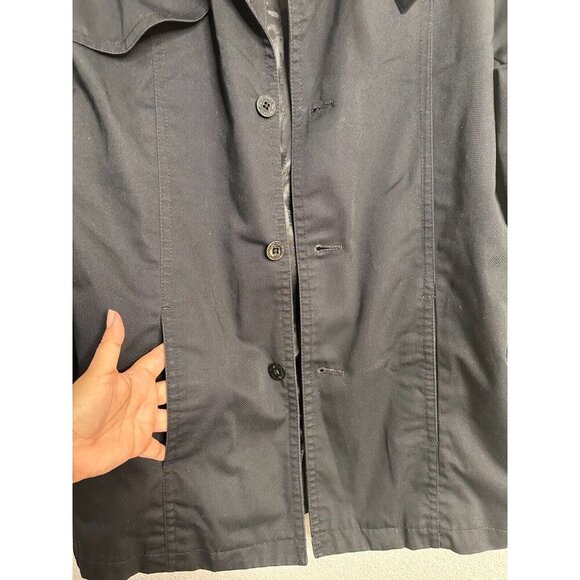 Jack Jones Women's Black Gardner Trench Jacket Size 175/96A US XL - Picture 5 of 16